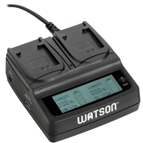 Watson Duo LCD Charger with 2 NB-11L Plates Online Sale