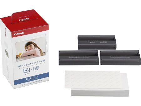 Canon KP-108IN Color Ink And Paper Set For Sale