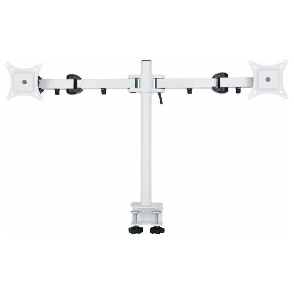 2x LCD Monitor arm Black (10kg Tilt, Swivel, Rotate) Online now