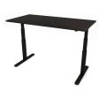 Great Value Height Adjustable Desk 1200mm Wide - Black or White Desktop Discount