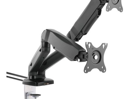 AVU30-series Gas Spring LCD Monitor Arm Stand w  USB & AV Fashion